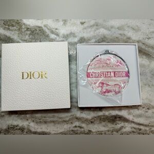 Dior PINK Tiger Pocket Mirror. NEW in SEALED Box Mirrors SEALED Back SEALED GWP